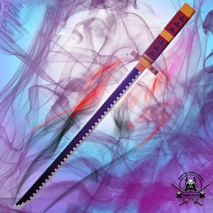 Katana sword building block set No.68429 with box and assembled 623mm sword