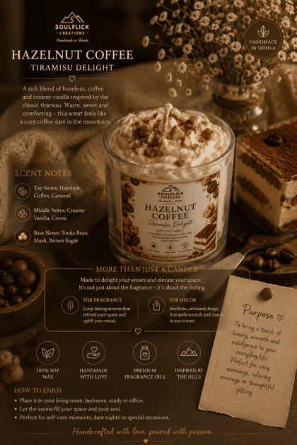 Hazelnut Coffee Tiramisu Delight (150ml)