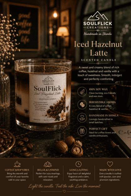 Iced Hazelnut Latte (350ml)